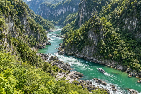 Chongqing: Yunyang Longgang Tickets & Adventure Rides Yunyang Longgang: Admission + Sightseeing Shuttle