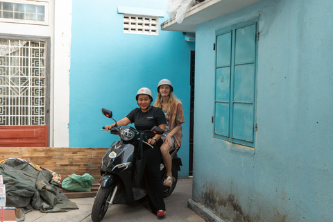 Hoi An Untold: E-scooter Tour to Countryside and Basket Boat