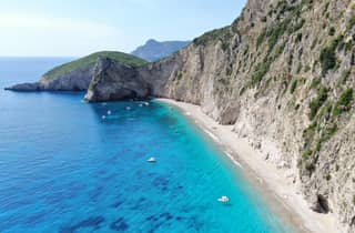 Paleokastritsa: tour en barco a Paradise, la playa de Yali y las Cuevas Azules