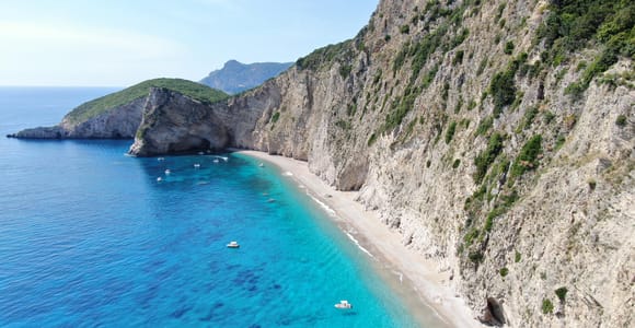 Paleokastritsa : Paradise, plage de Yali et grottes bleues