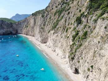 Corfú,Paleokastritsa excursión en barco:Cuevas Azules y playa Paraíso