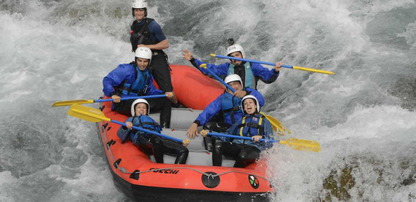 Valsesia (Piemont): Wildwasser-Rafting-Erlebnis