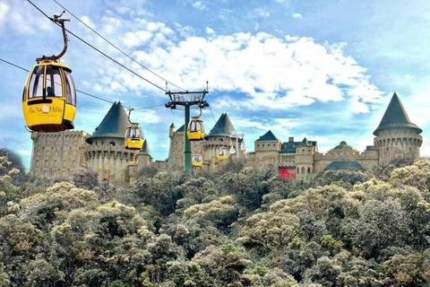 Da Nang: Viagem de 1 dia às colinas de Ba Na e à Ponte DouradaPasseio matinal