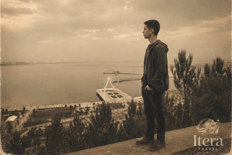 Baku: Old City Walking Tour with Vintage Photos