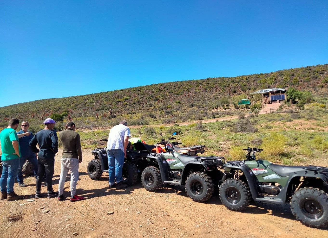 KLEIN KAROO på Oudtshoorn QUAD BIKE FUN RIDE