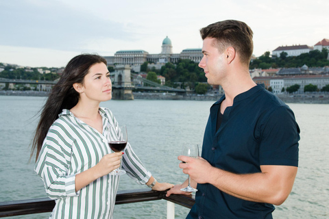 Budapest: Danube Cruise with Audioguide & Panorama Terrace Cruise with Welcome Drink