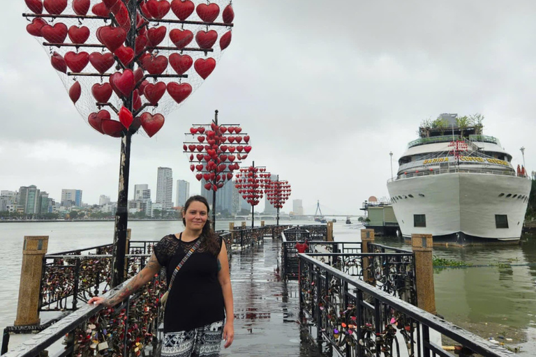 Da Nang Marmorberg, Dragon Bridge, strand Motorcykeltur