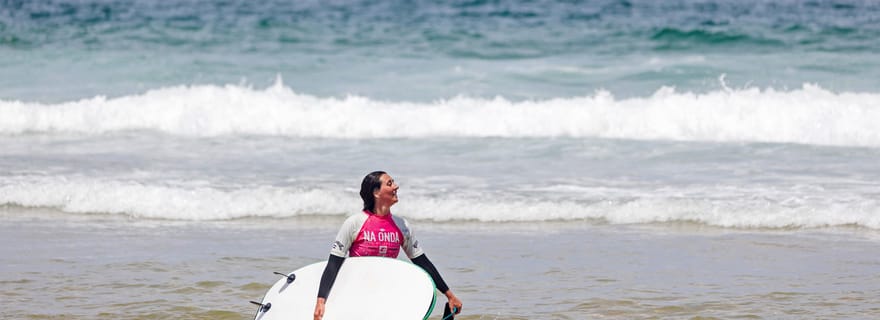 Cours de surf à Ericeira
