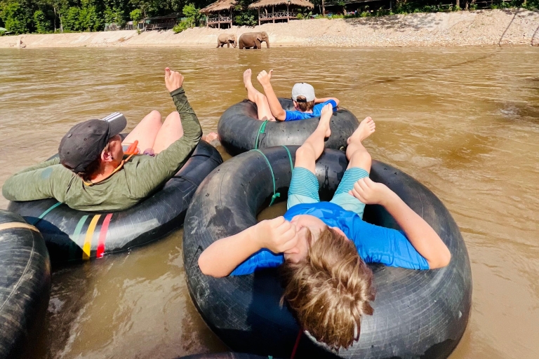 Chiangmai half day tour- Waterfall, Tubing & Elephants Chiangmai half-day tour- Waterfall & Tubing only