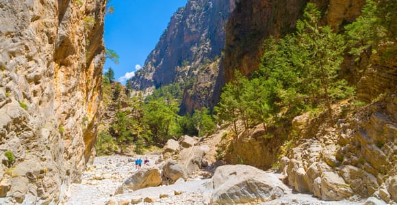 Samaria Gorge Hike with Pickup from Chania