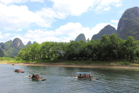 Lo mejor de Guilin a Yangshuo Tour Privado de Día Completo