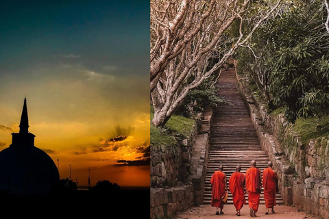 Anuradhapura: Kaludiya Pokuna, Mihintale Sunset Tuk-Tuk Tour
