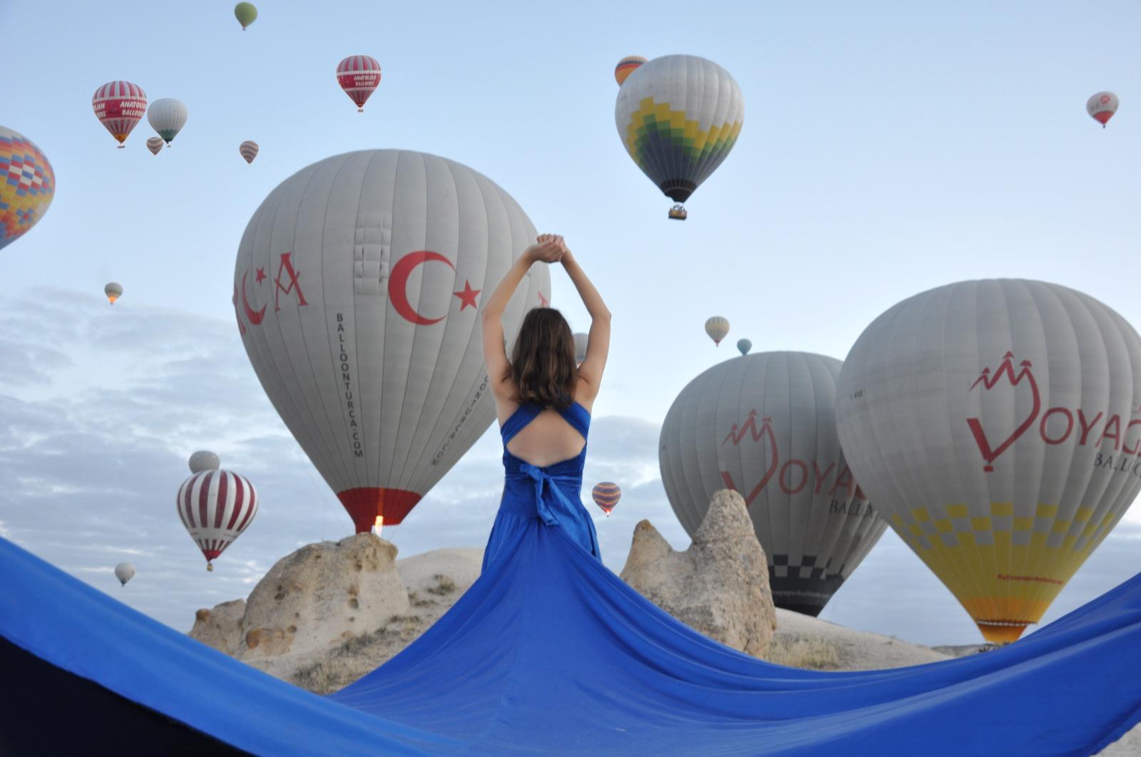 Kappadokien: Heißluftballonfahrt bei Sonnenaufgang