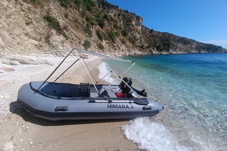 Himara: Self-Drive Boat Rental with Snorkeling Gear