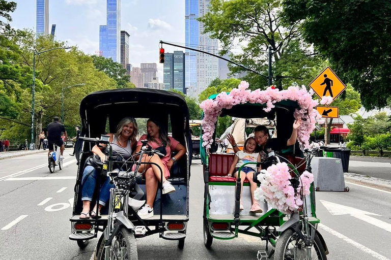 Tour ufficiali in Pedicab a Central ParkTour Deluxe: 90-120 minuti