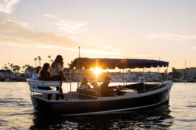 Newport Beach: 2Hr Electric Boat Rental