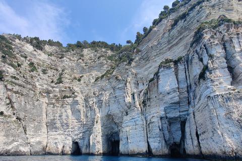Paxos: Private Boat Cruise to Antipaxos & Blue Caves Morning half day Cruise to Blue caves and Antipaxos