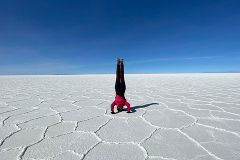 San Pedro de Atacama: 4-tägige Tour durch die Uyuni Salzwiesen