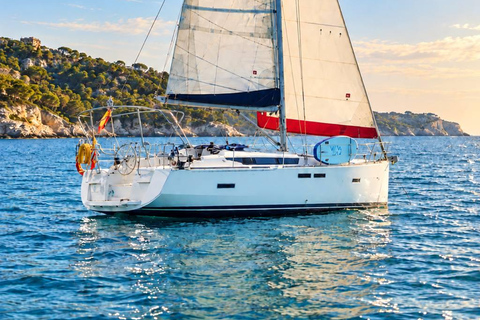 Chipiona: Private Yacht Charter with Swimming Stops