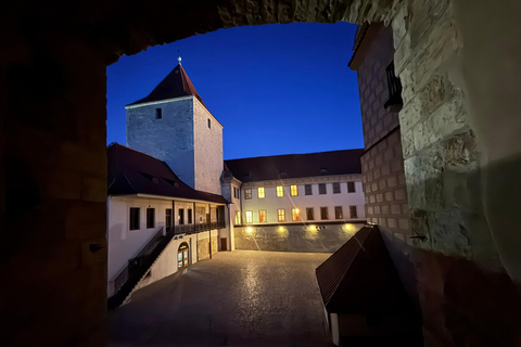 Prague: VIP Prague Castle Night Walk with Panoramic Views VIP Prague Castle Night Walk with Panoramic Views (German)