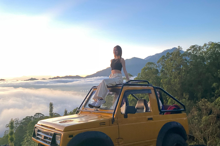 Bali: Mount Batur Sunrise Jeep, Pine Forest And hot springs Hot Spring Ticket (without transportation)
