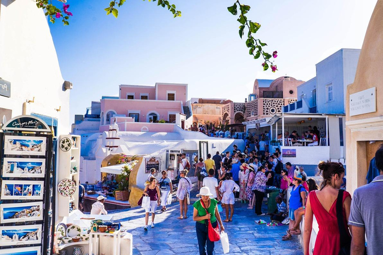 From Rethymno: Santorini Guided Tour and Cruise from Crete