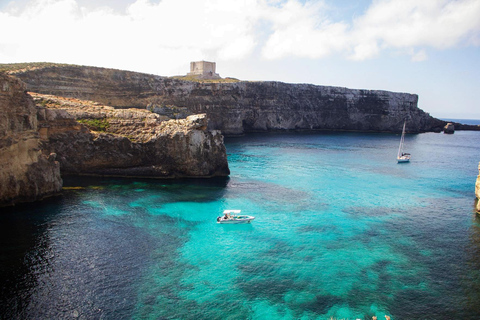 Comino Blue Lagoon, Crystal Lagoon & Caves Private Boat Trip 4 Hours - Private Boat Trip