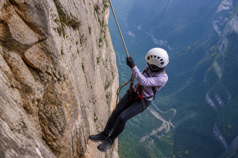 Zhangjiajie: Qixing Mountain Tickets & Adventure Options Cliff Hammock Via Ferrata Route