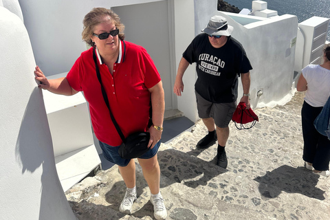 Santorin : visite des temps forts avec Oia et Pyrgos MegaloxoriSantorin : visite des temps forts avec Oia, Pyrgos et Megalochori