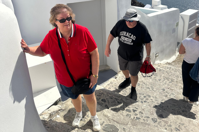 Santorin : visite des temps forts avec Oia et Pyrgos MegaloxoriSantorin : visite des temps forts avec Oia, Pyrgos et Megalochori