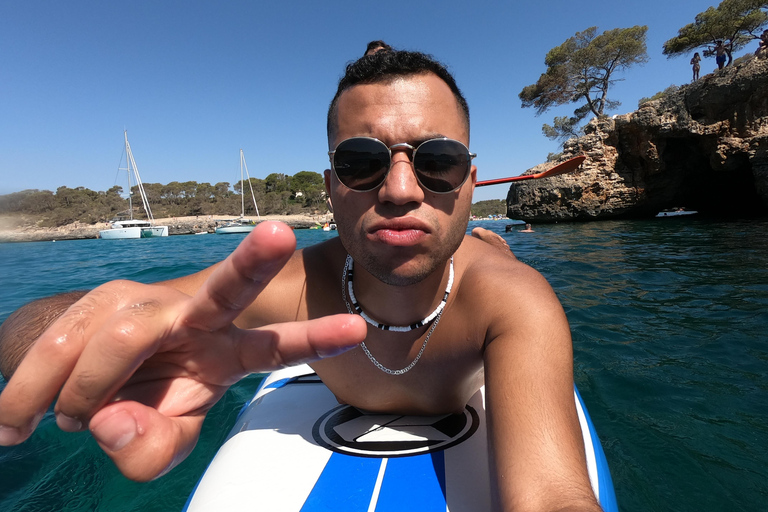 Cala Llombards o Cala Santany &amp; Es Pontas Schnorcheln und SUP