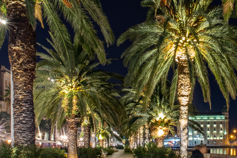 Private tour: Split by nightTour privato: Spalato di notte