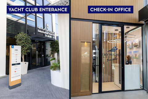 迪拜：家庭日落超大游艇巡航（含烧烤和饮料）