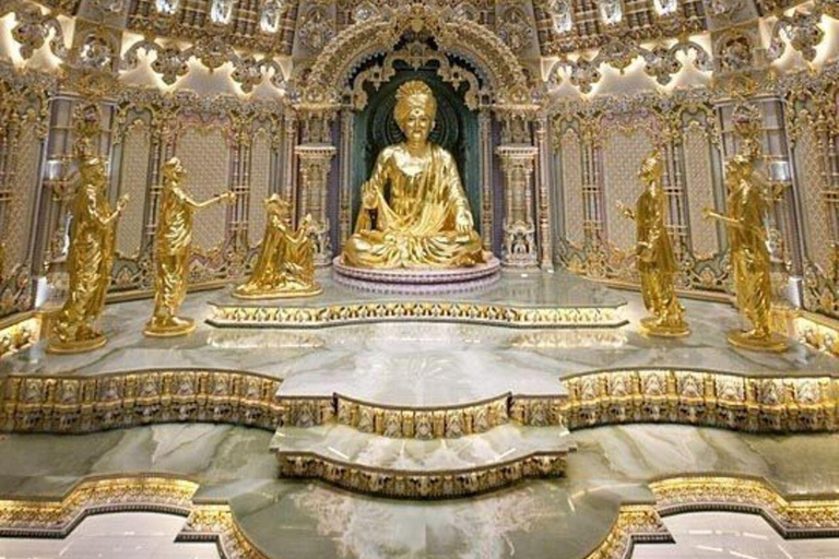 Deli: visita ao Templo Akshardham com espetáculo de luz e águaDeli: visita ao Templo de Akshardham com espetáculo de luzes e água