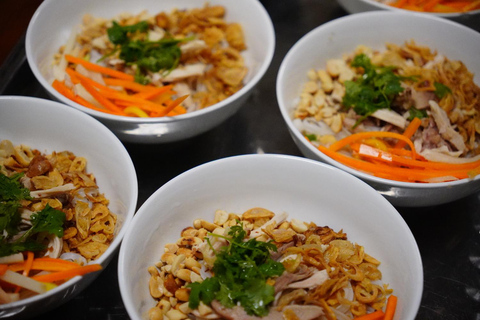 Hanoi: Old Quarter Street Food Tour with 12+ Tastings Small group tour with meeting point and spa experience