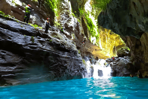 Cebu : Excursion en groupe à Oslob Whaleshark et Canyoneering avec déjeuner