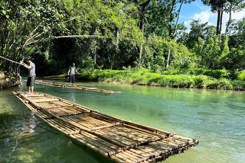 Khao Lak: ATV i rafting bambusowy z transferem do hotelu