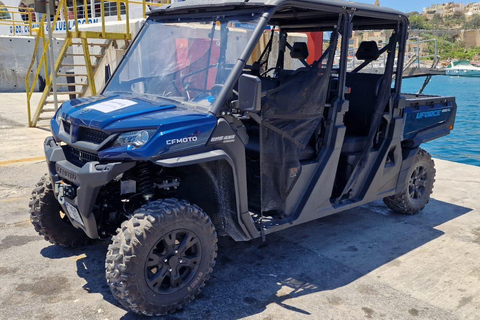 Gozo: Excursão de 1 dia de buggy com almoço e parada para banho