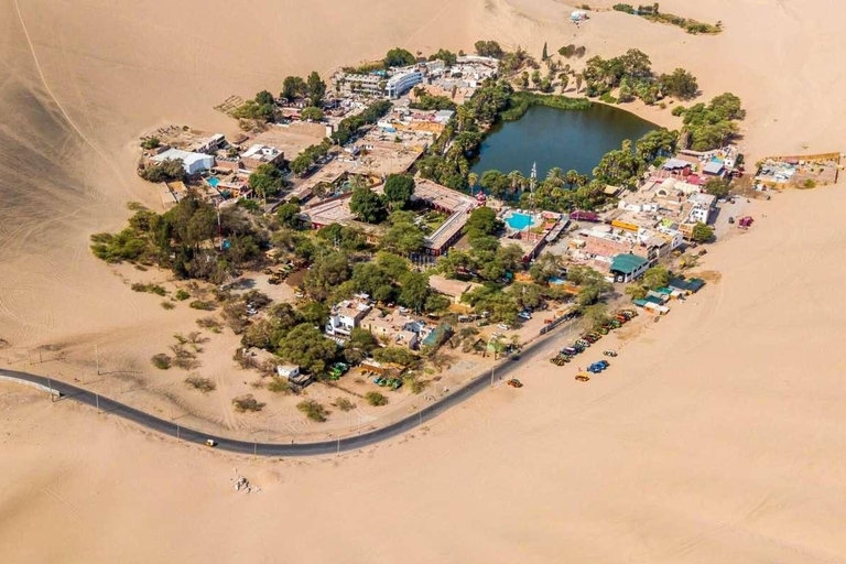 Ballestas-Huacachina Oasis and Nazca Overflight from Lima