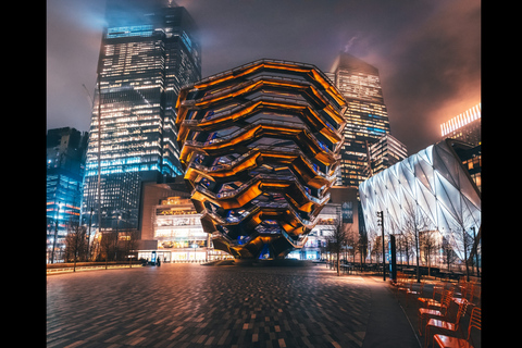 NYC: Magische stadslichten en stadsrondleiding door BroadwayNYC: Magische stadsverlichting en Broadway-stadsrondleiding per riksja