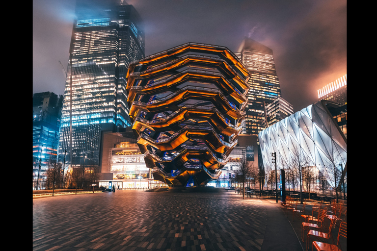 NYC: Magische stadslichten en stadsrondleiding door BroadwayNYC: Magische stadsverlichting en Broadway-stadsrondleiding per riksja