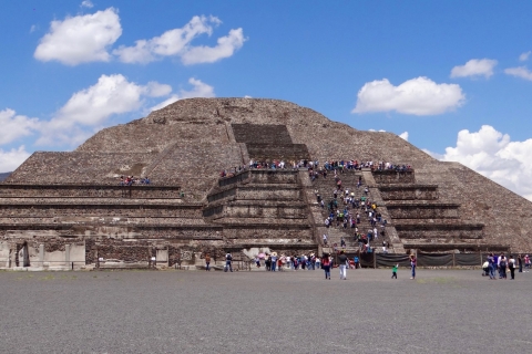 Teotihuacan and Basilica of Guadalupe with mezcal