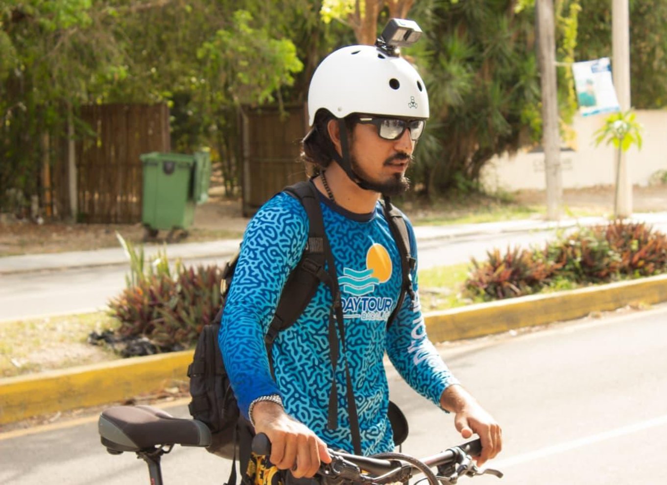 Cykeltur i Bacalars jungle og dukkert i lagunen