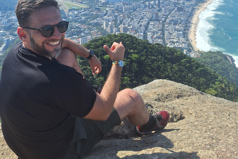 RIO DE JANEIRO:Zwei Brüder wandern und die Favela Vidigal erleben