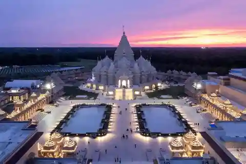 Fra NY: BAPS Shri Swaminarayan 1-dags guidet tur