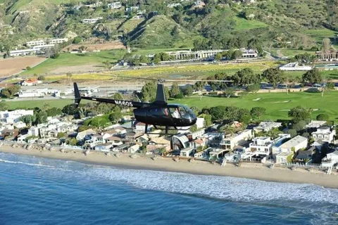 Burbank: Privater Hubschrauberflug zum Waypoint Café