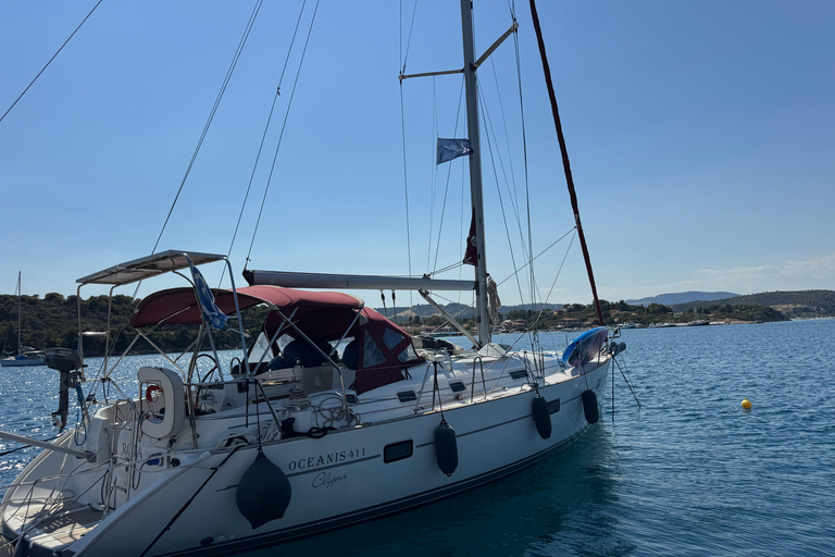 Thessaloniki: Sithonia and Diaporos Sailing Day Trip Small Private Group