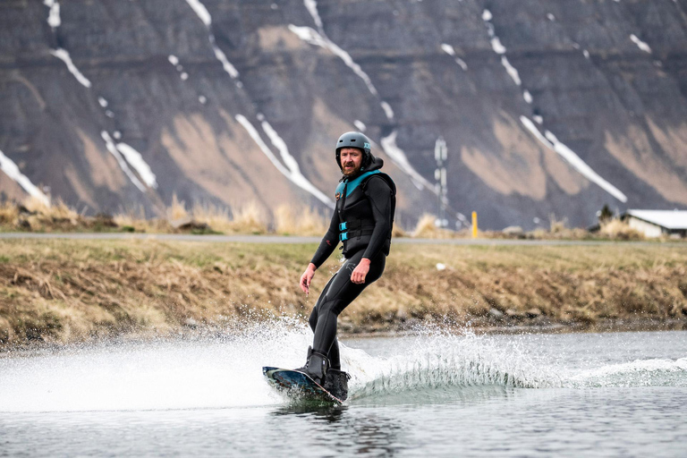 From Isafjordur: Wakeboarding and Hiking Day Trip