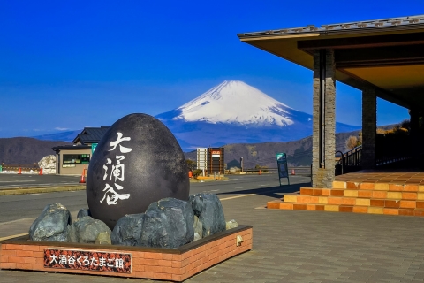 Excursión de 1 día en autobús por el monte Fuji y Hakone con ida y vuelta en tren balaExcursión con comida de la estatua del Amor