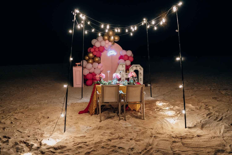 Montego Bay: Private Beach Dinner with Photoshoot